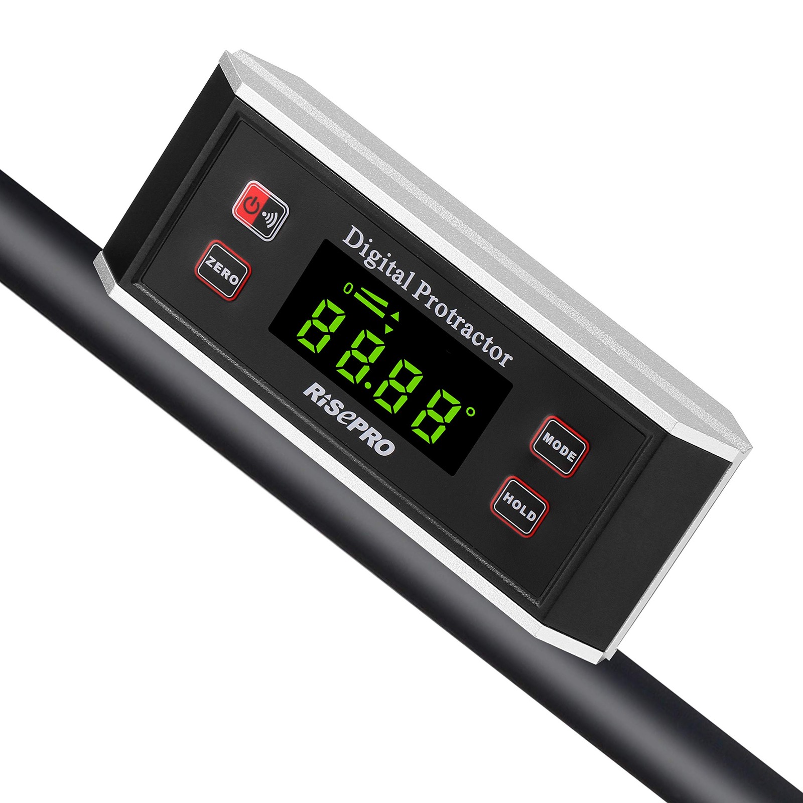 Inclinometer, ® Digital Protractor Angle Finder Level Inclinometer Magnetic V...