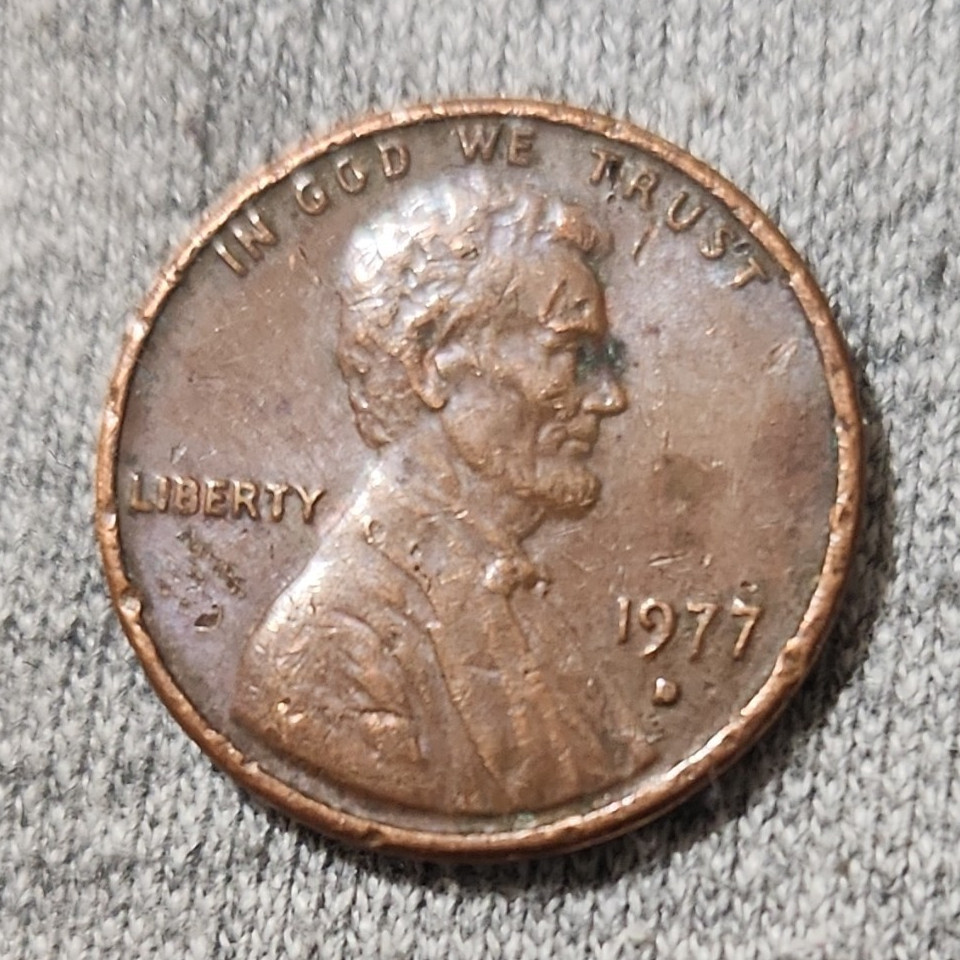 Lincoln Memorial 1977 Cent Penny Philadelphia Business Strike BN Copper