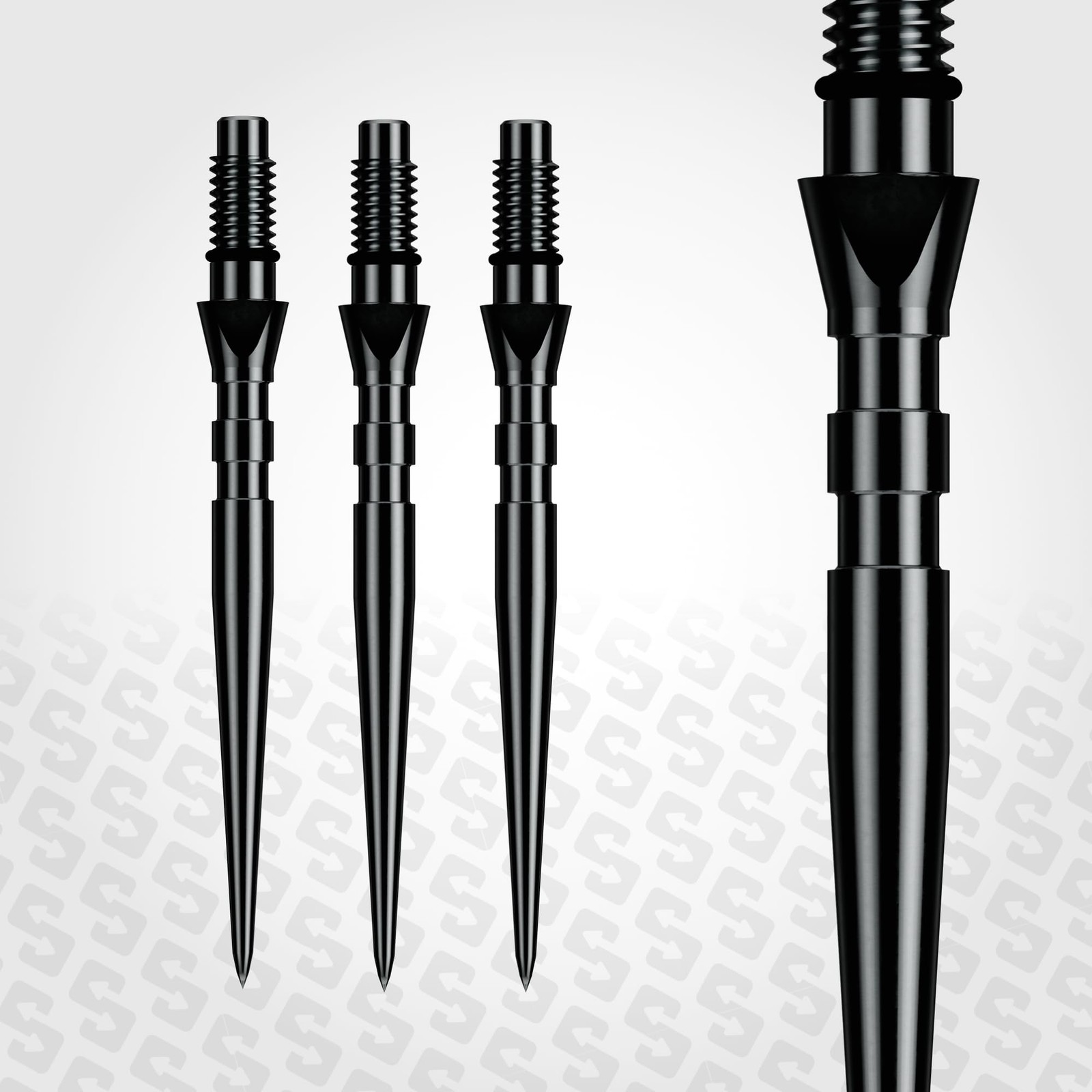- Switch Points - Carbon Steel Tip - Threaded Rapid-Change Mechanism - 1 Set ...
