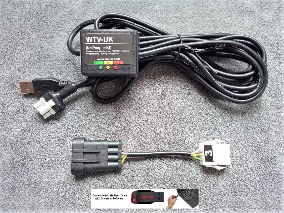 Romano = LPG CNG Autogas Systems Programming Tuning Diagnostic Interface Kit