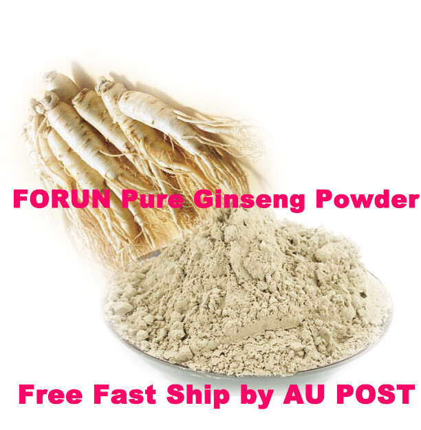 FORUN Ginseng Root Powder (Ground) - Pure, Strong