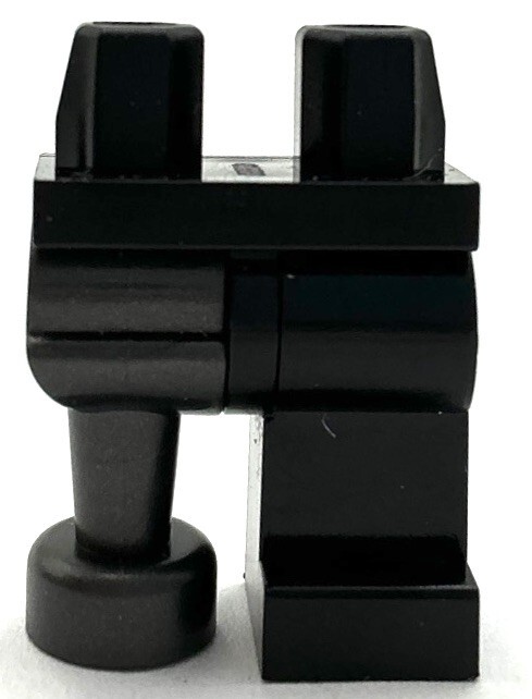 Lego New Black Pants 1 Black Left Leg 1 Pearl Dark Gray Pirate Peg Leg Part