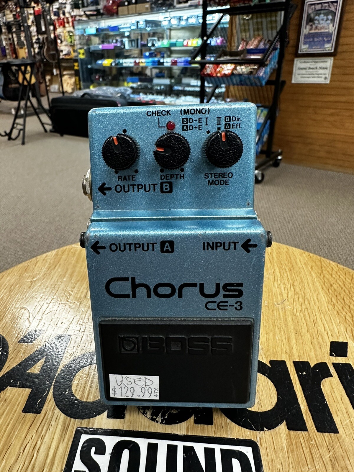 Boss (Japan) CE-3 Chorus Guitar Effect Pedal