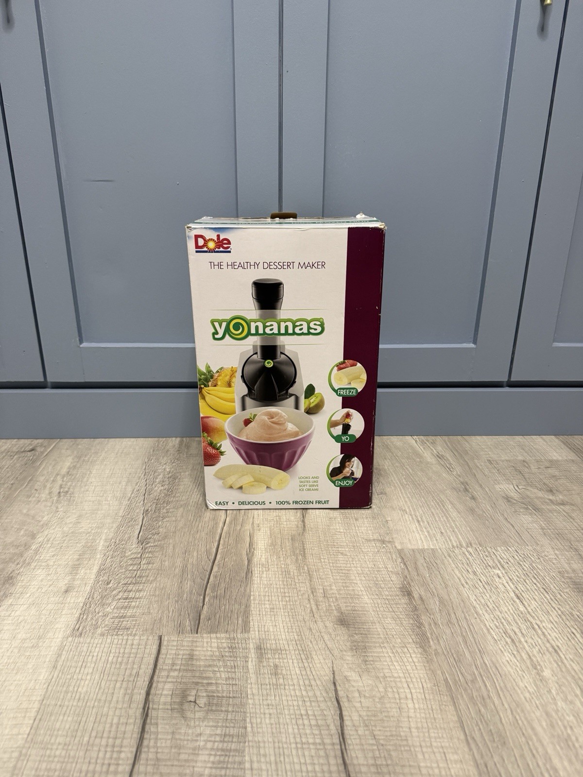 Yonanas Electric Dessert Maker OPEN BOX with Recipe Guide CLEAN UNIT