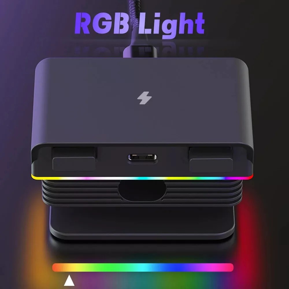 Magnetic Charging Dock Type-C Interface For Logitech G PRO X SUPERLIGHT 2 GPW 3