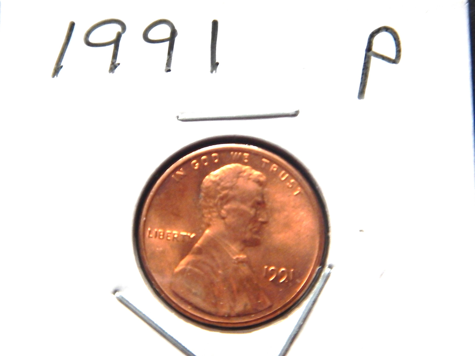 1991 (P) Lincoln Penny