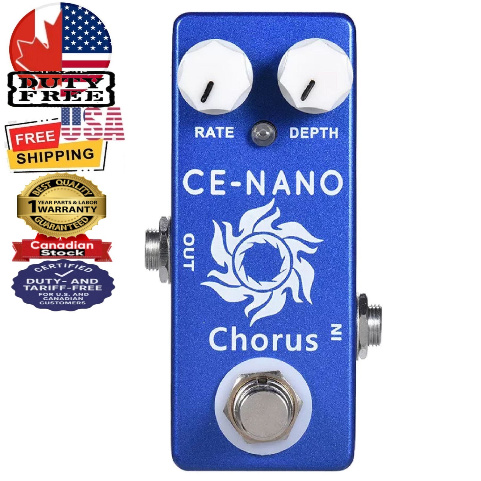 Mosky Audio CE Nano Analog Classic CHORUS Guitar effect Pedal True Bypass