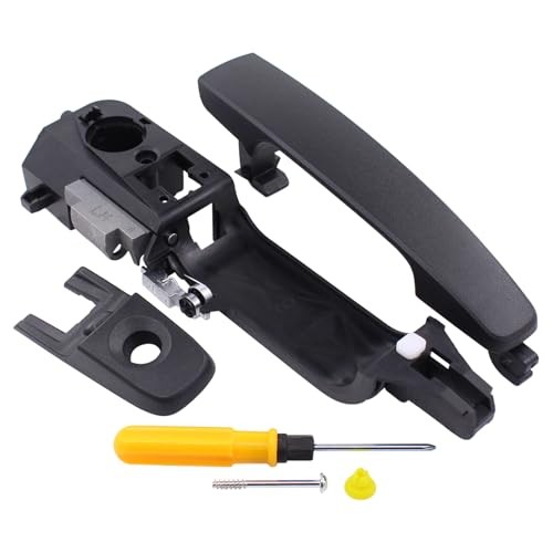Front Left Exterior Door Handle and Bracket Kit for Ford Focus 2008-2011