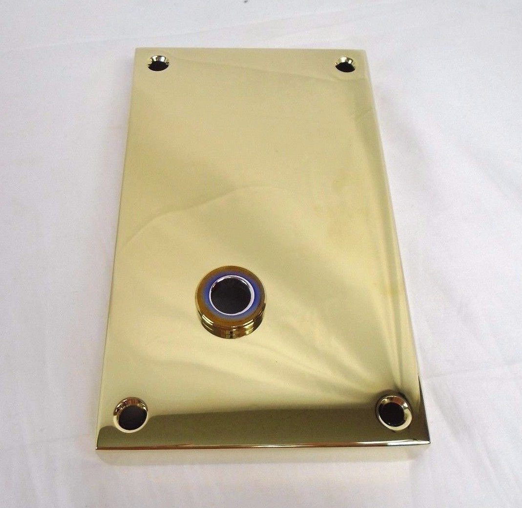 Baldwin Georgetown Privavy Half Set Lifetime Polished Brass 6505-003-RKN 759HW