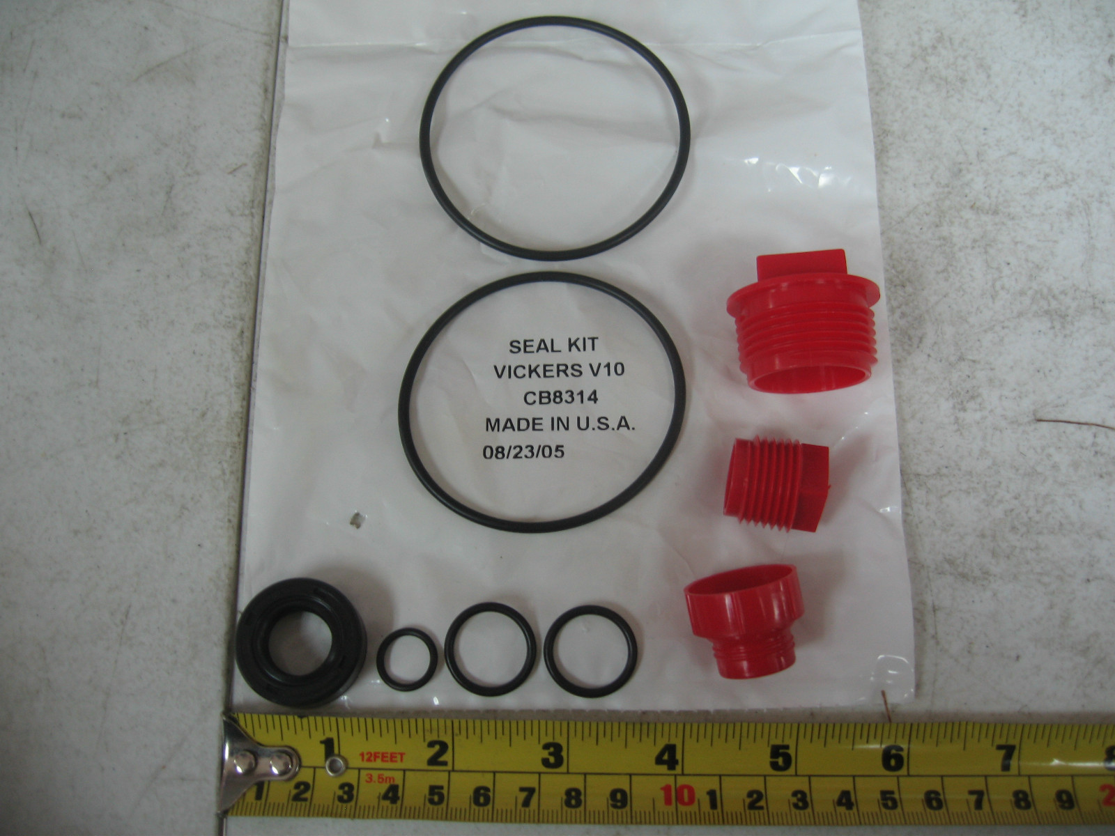 Vickers Power Steering Pump V10 Repair Kit S&S P/N S-7988 Ref. # 923548, CB8314