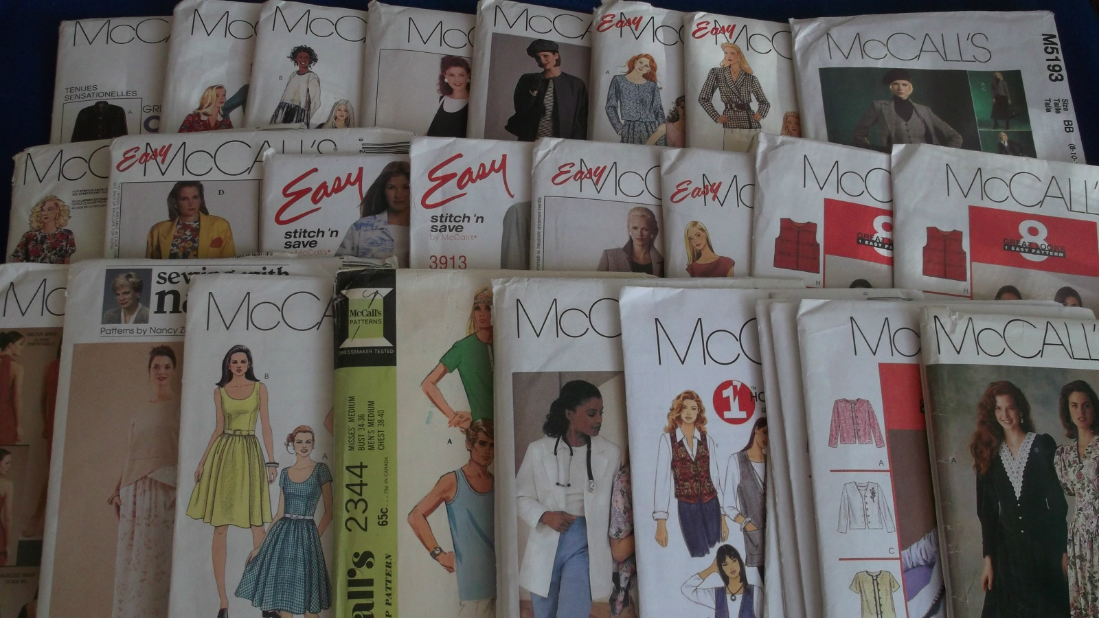 McCall's Patterns (W) ~ All Patterns are Size 8-16 * ~ * ~ * ~ * ~ Listing 7236