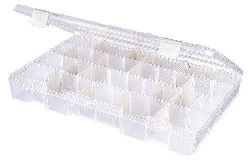 Adjustable Compartment Box, 14-1/4" W x 9-1/8" L x 1-15/16" H