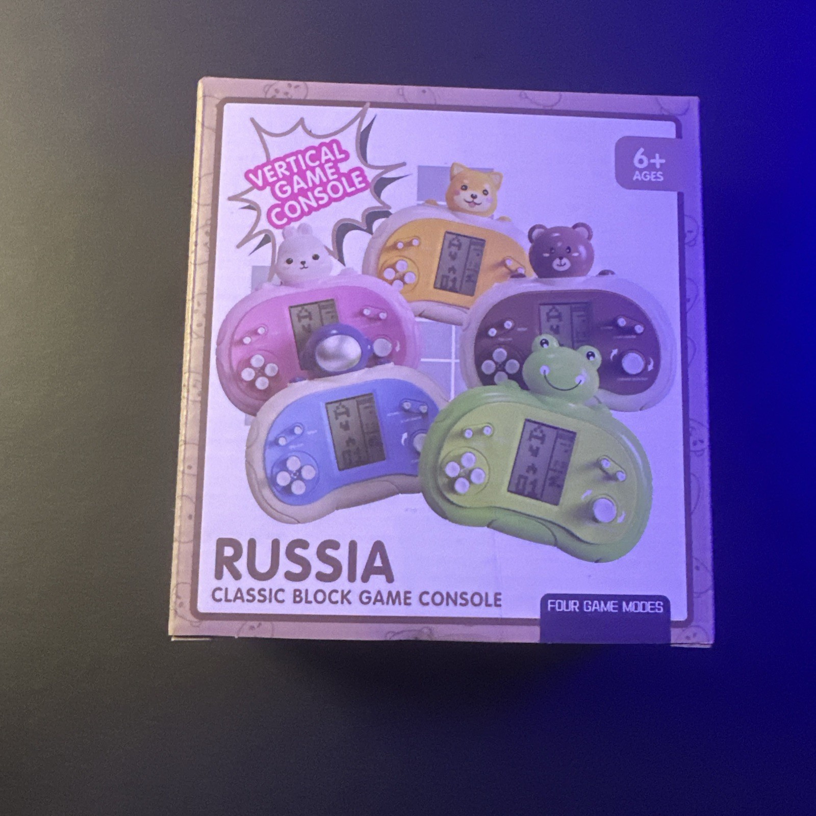 Russia Classic Block Game Console Vertical Game Console