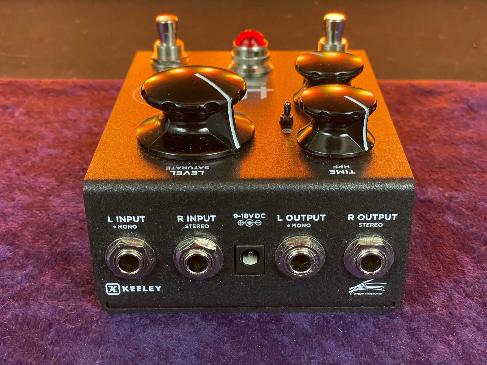 Keeley Halo Core Andy Timmons Delay Pedal -MINT!
