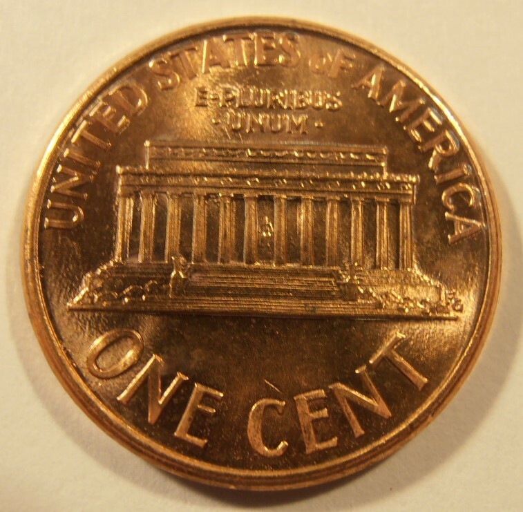 1992 P Lincoln Cent, BU from a nice roll