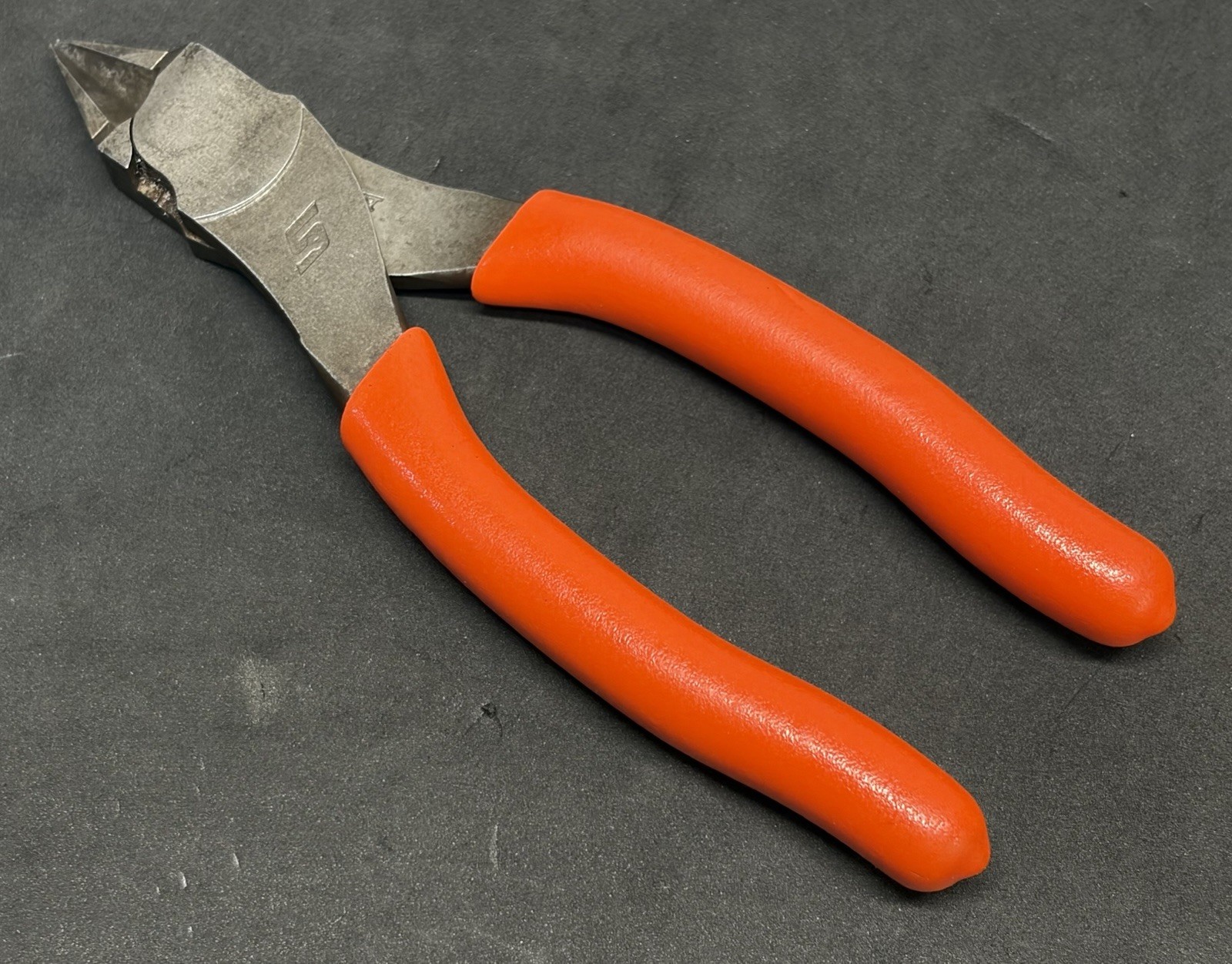 Snap On Tools ORANGE Talon Grip 6" FLUSH CUT Diagonal Side Cutters Dikes 786CF