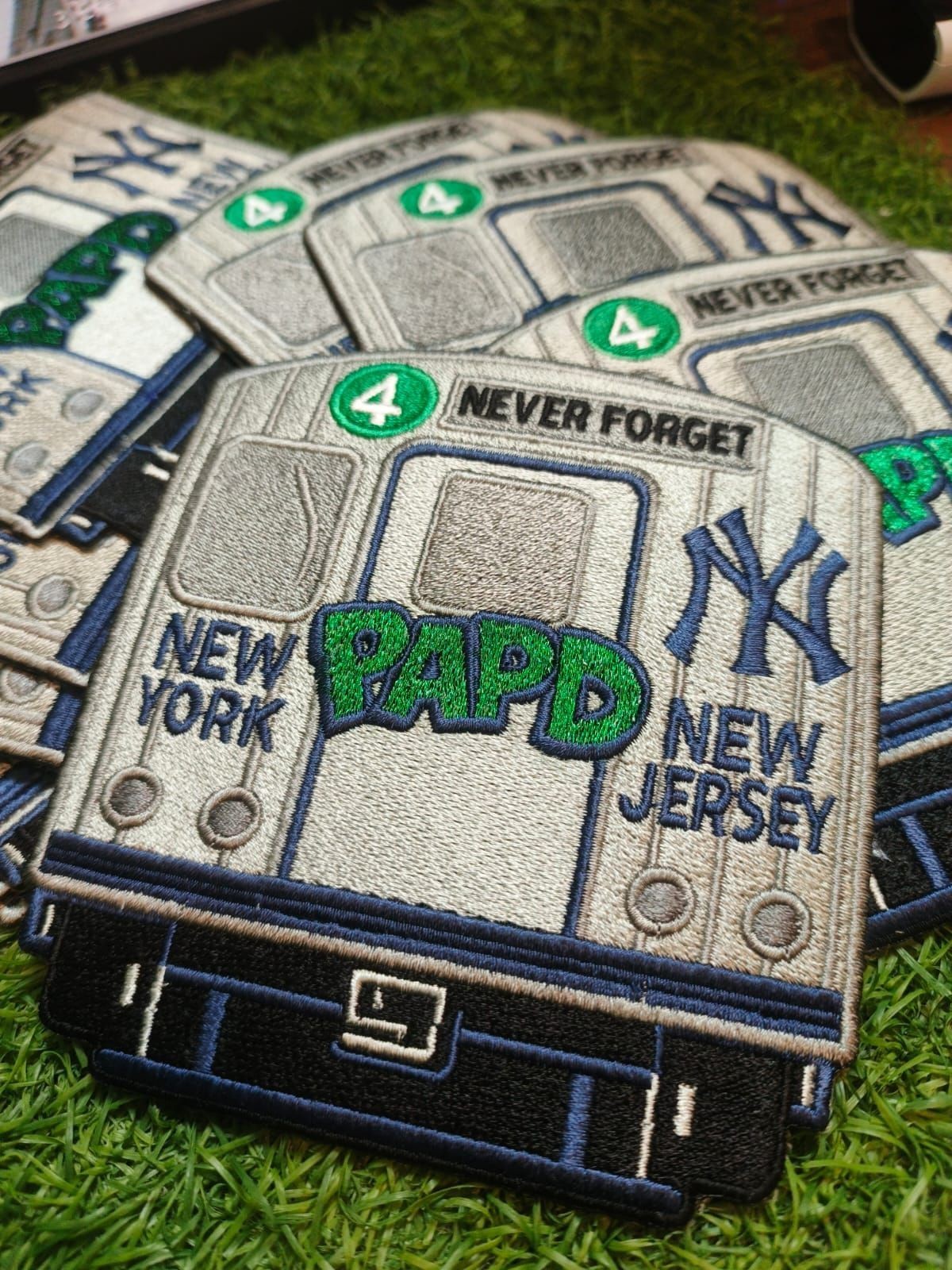 Port Authority Police Department (PAPD) New York Yankees 4 Train ChallengePatch.