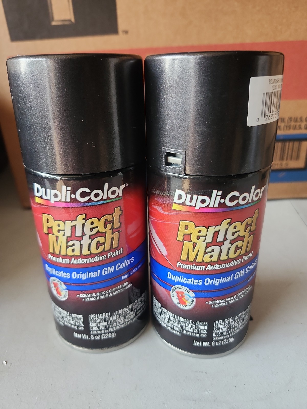 Duplicolor BGM0595 (2 Pack), Aerosol Paint for GM WA121V, Metallic Iridium