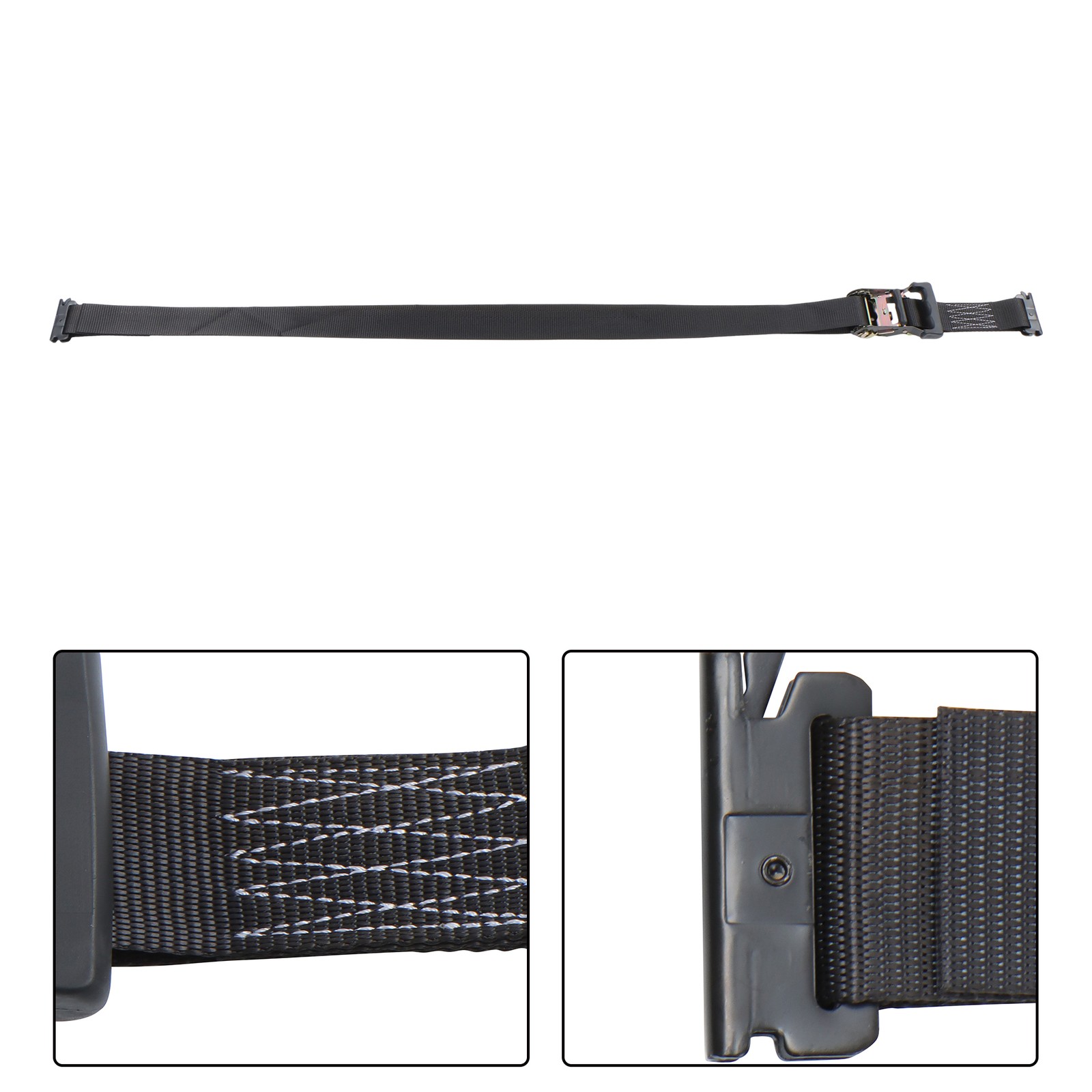 LABLT Secure Cargo E Track Wheel Chock System Ratchet Tie Down Straps Durable