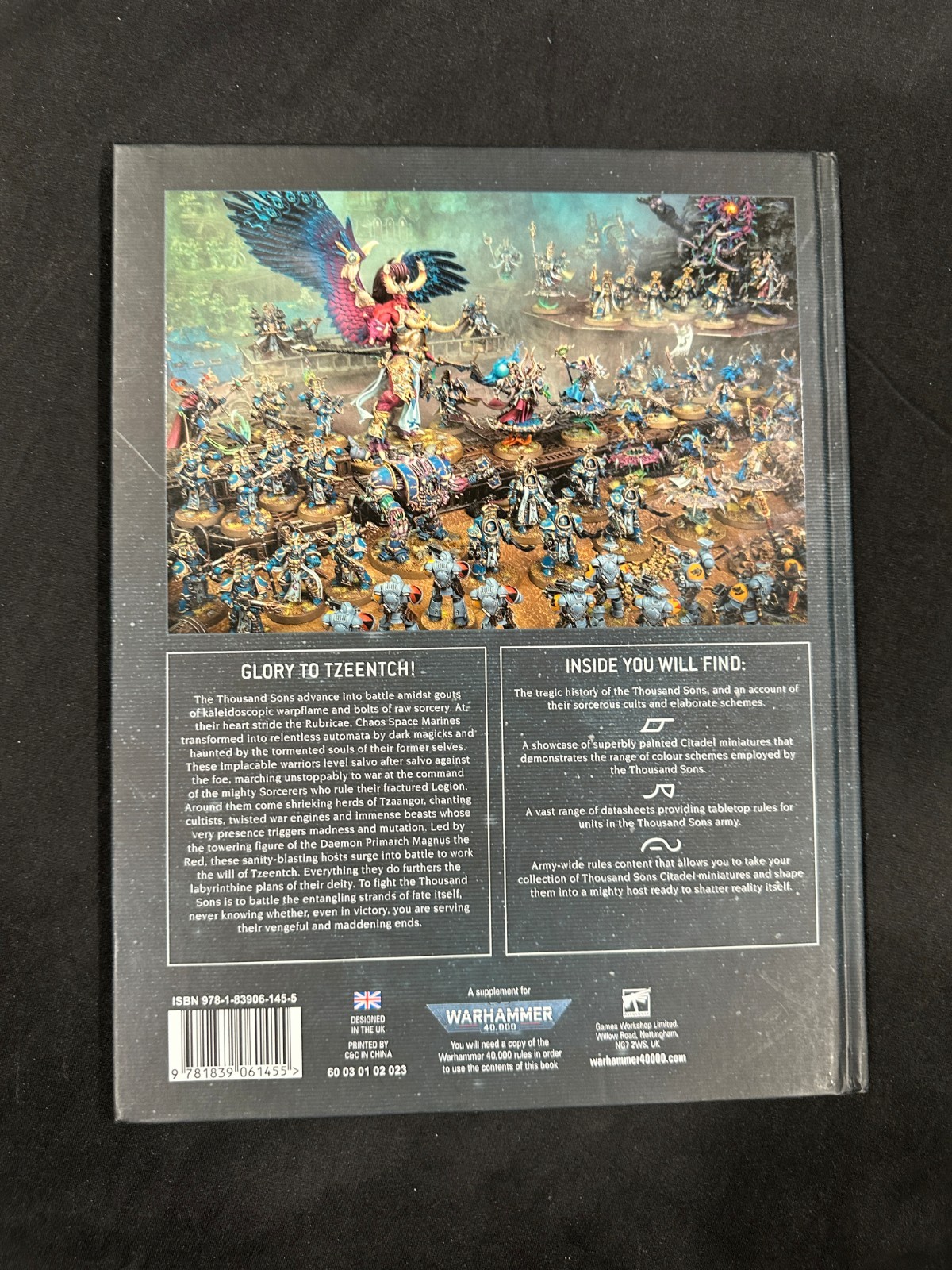 Games Workshop Warhammer 40,000 Thousand Sons Codex Hardcover 2020