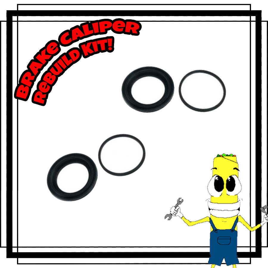 Front Disc Brake Caliper Rebuild Repair Kit for Audi A4 1996-2016