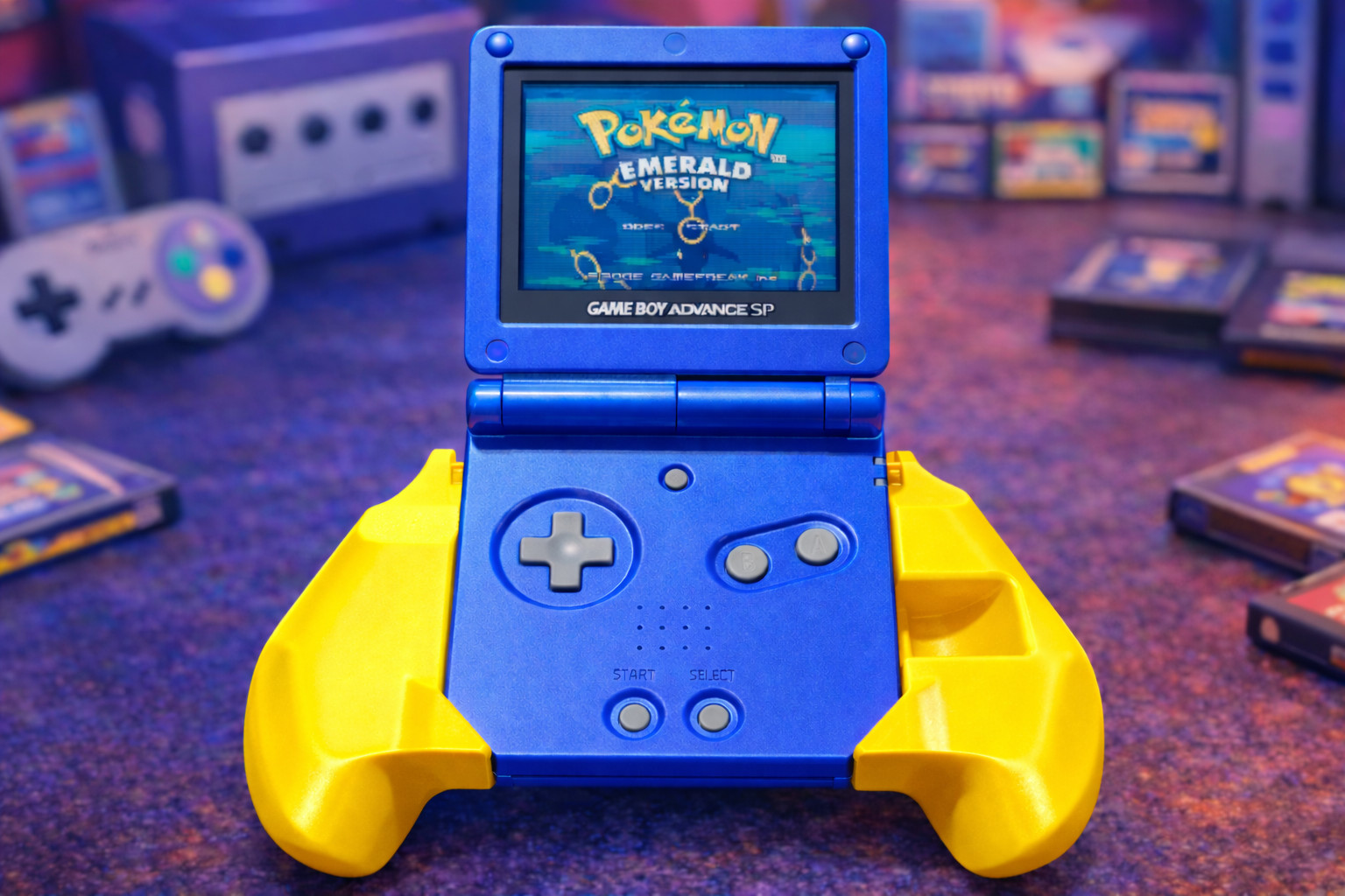 Ergonomic Grip for GameBoy Advance SP – Better Control & Comfort