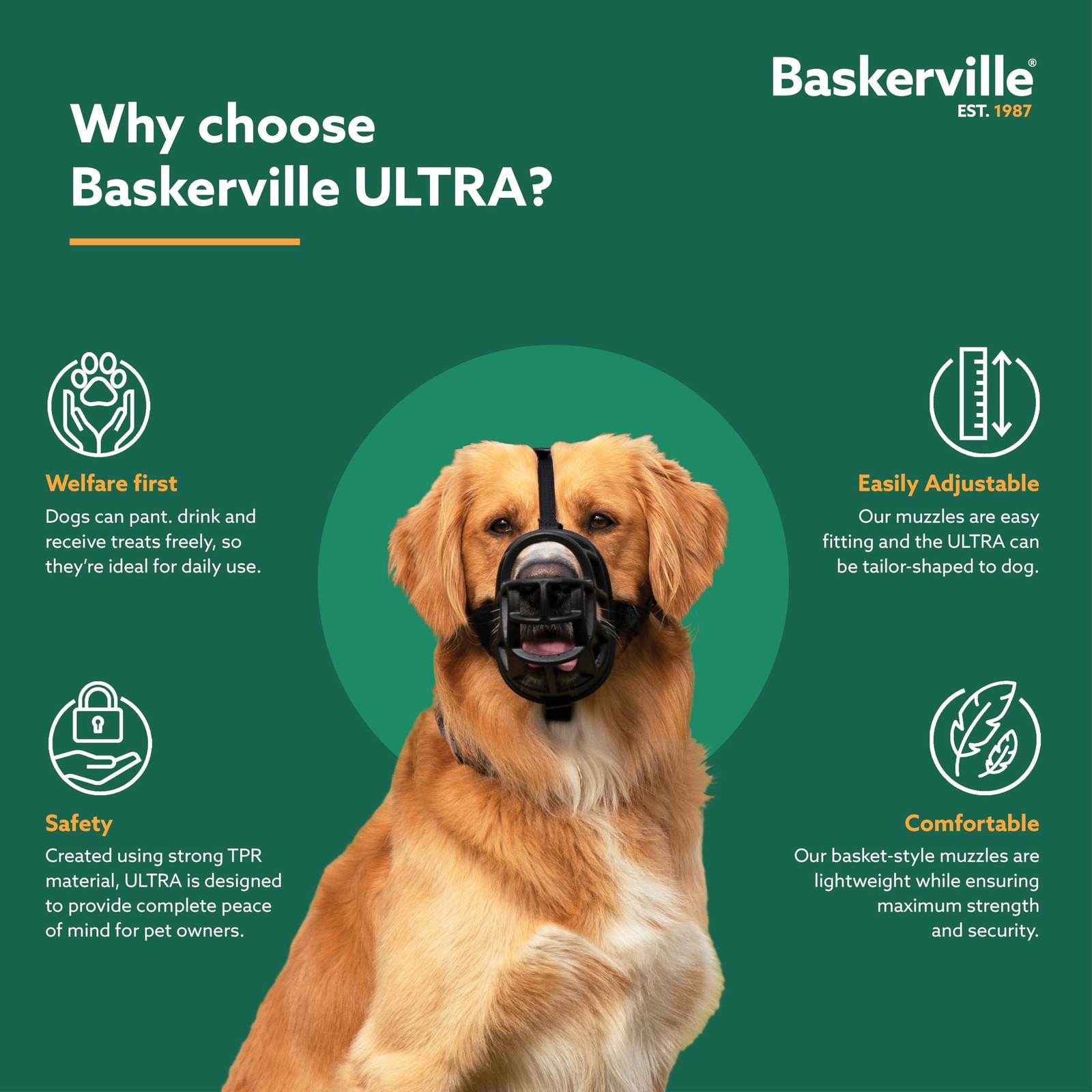 ULTRA Dog Muzzle | Size 5