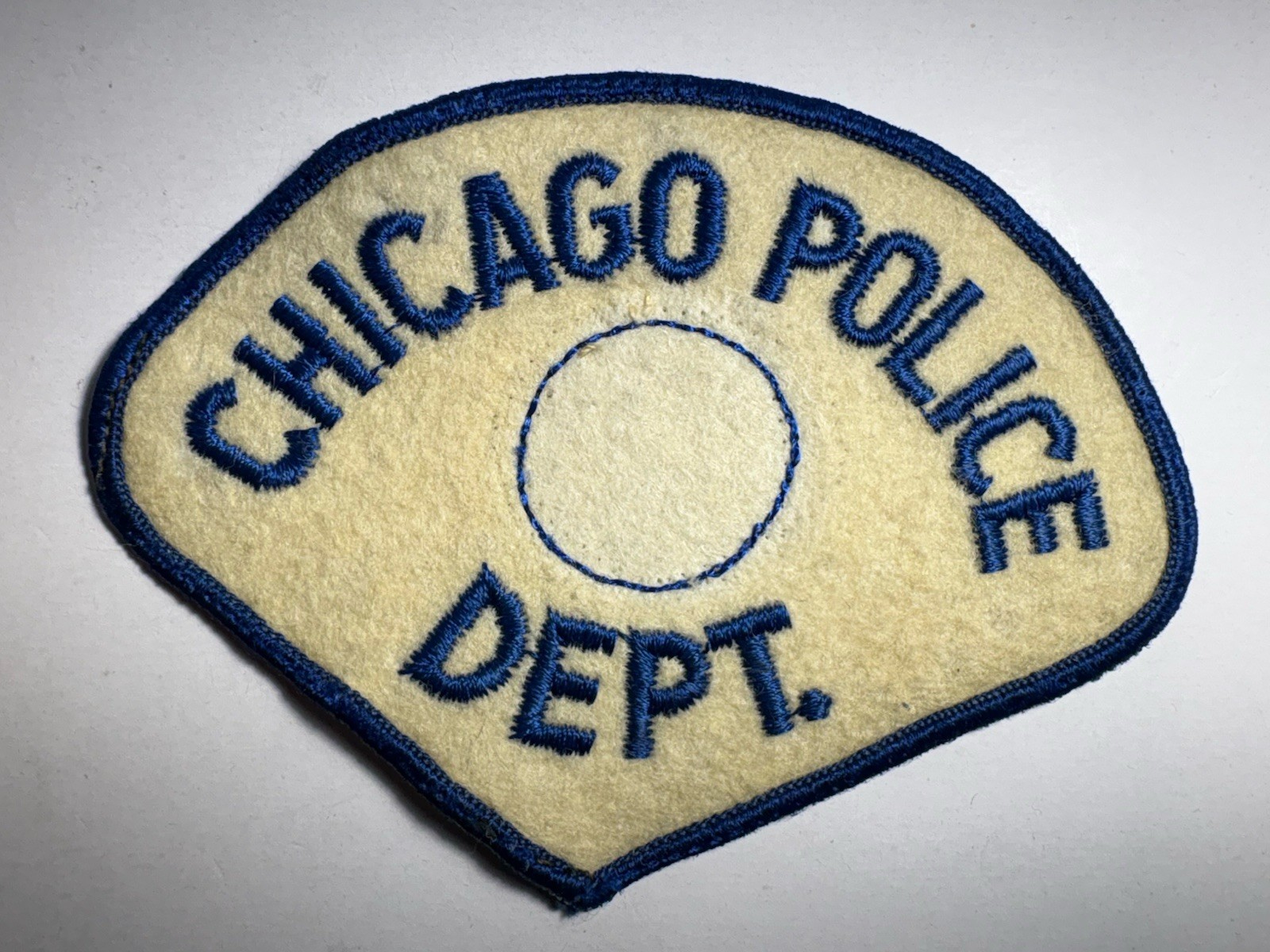 Chicago Police Patch ~ Felt / Vintage