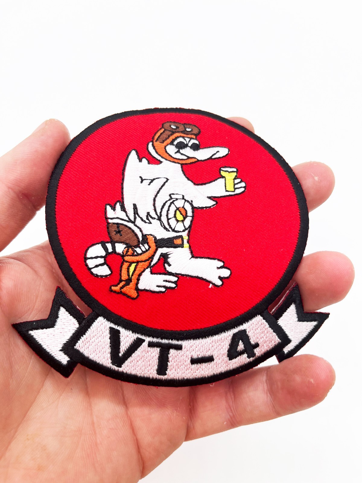 VT-4 Warbucks Squadron Patch – Plastic Backing