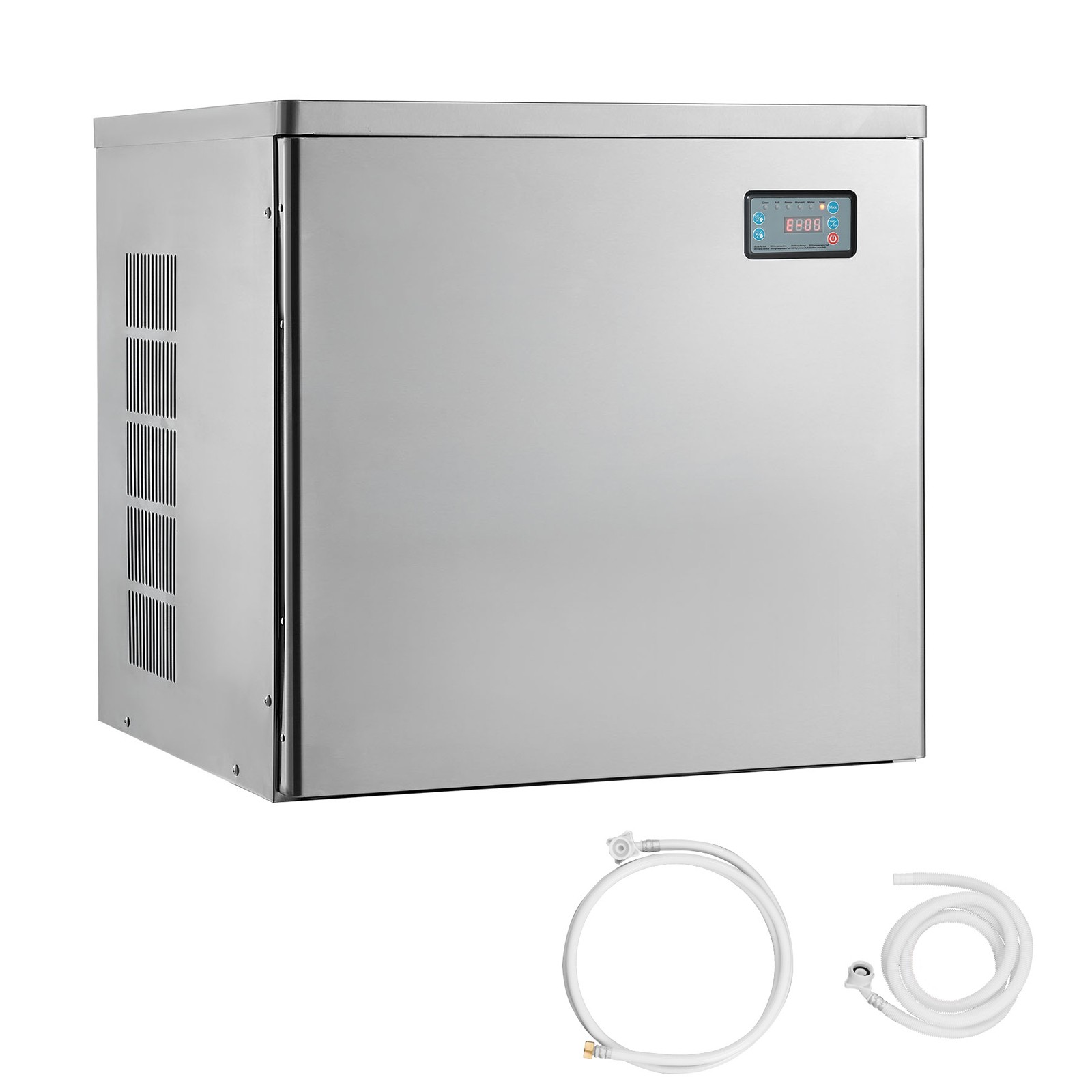 Uimoso Commercial Ice Maker Machine - 650 lbs/Day with Self-Cleaning Function