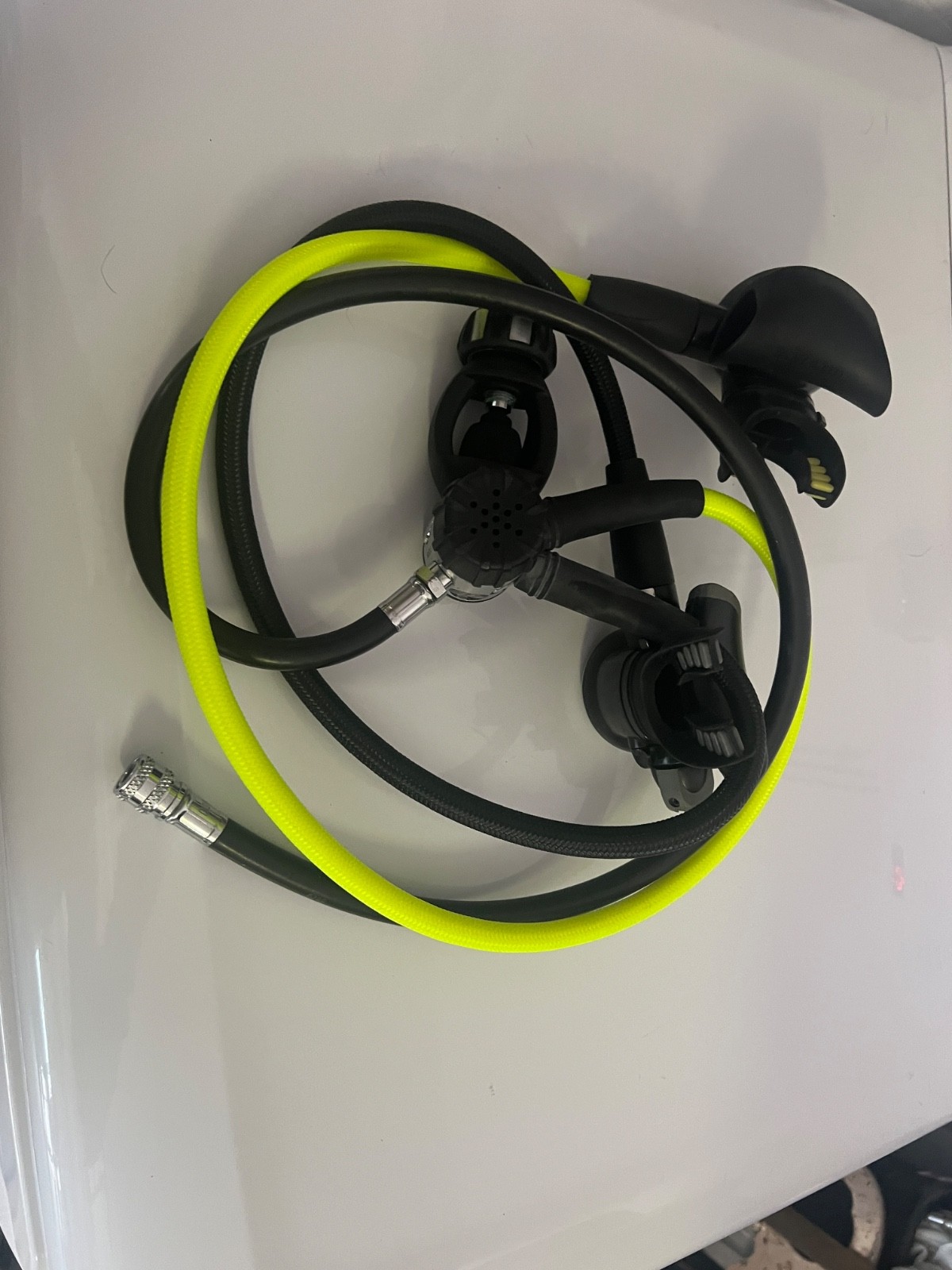 scuba diving equipment set