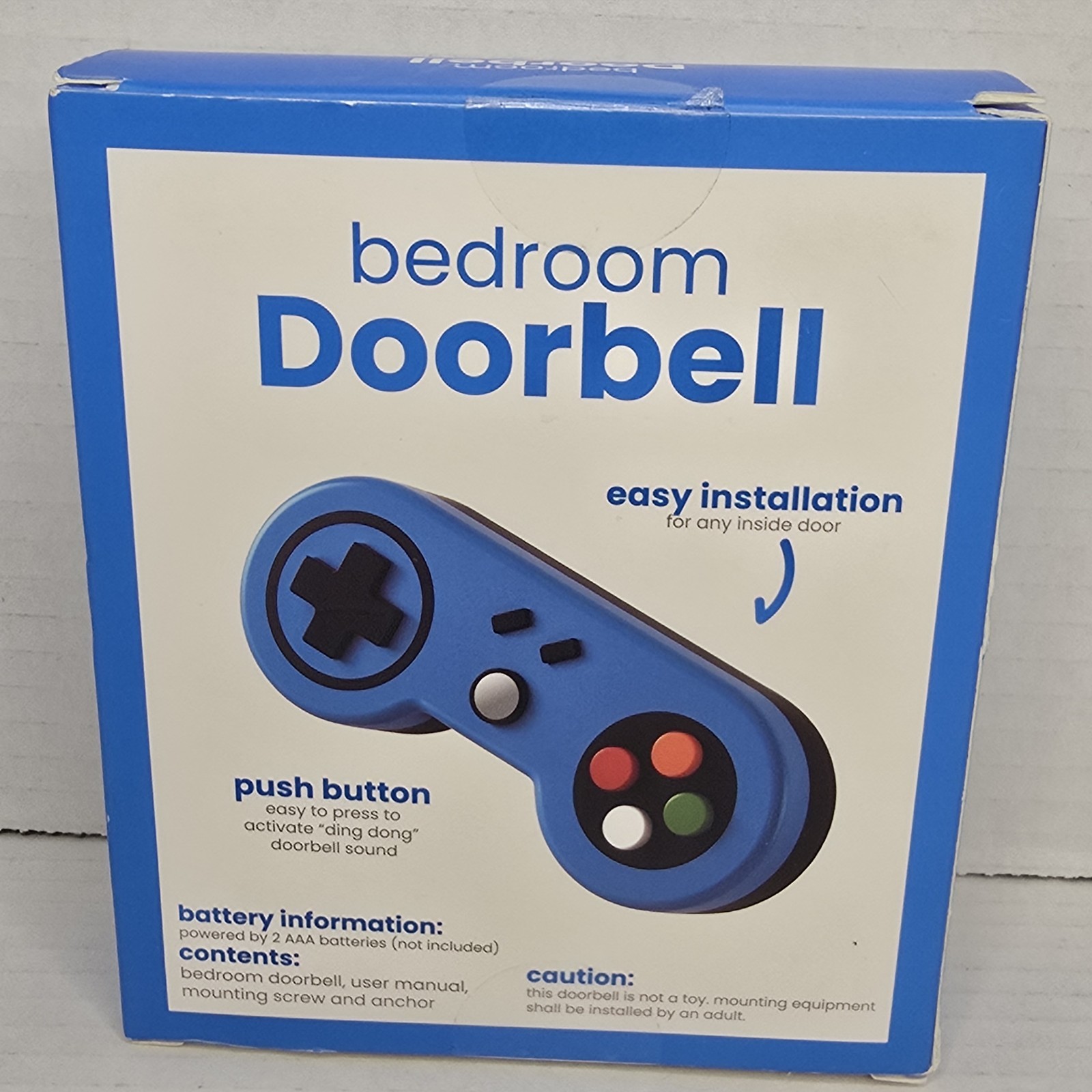 Vivitar Bedroom Doorbell Retro Game Controller Easy Install Open