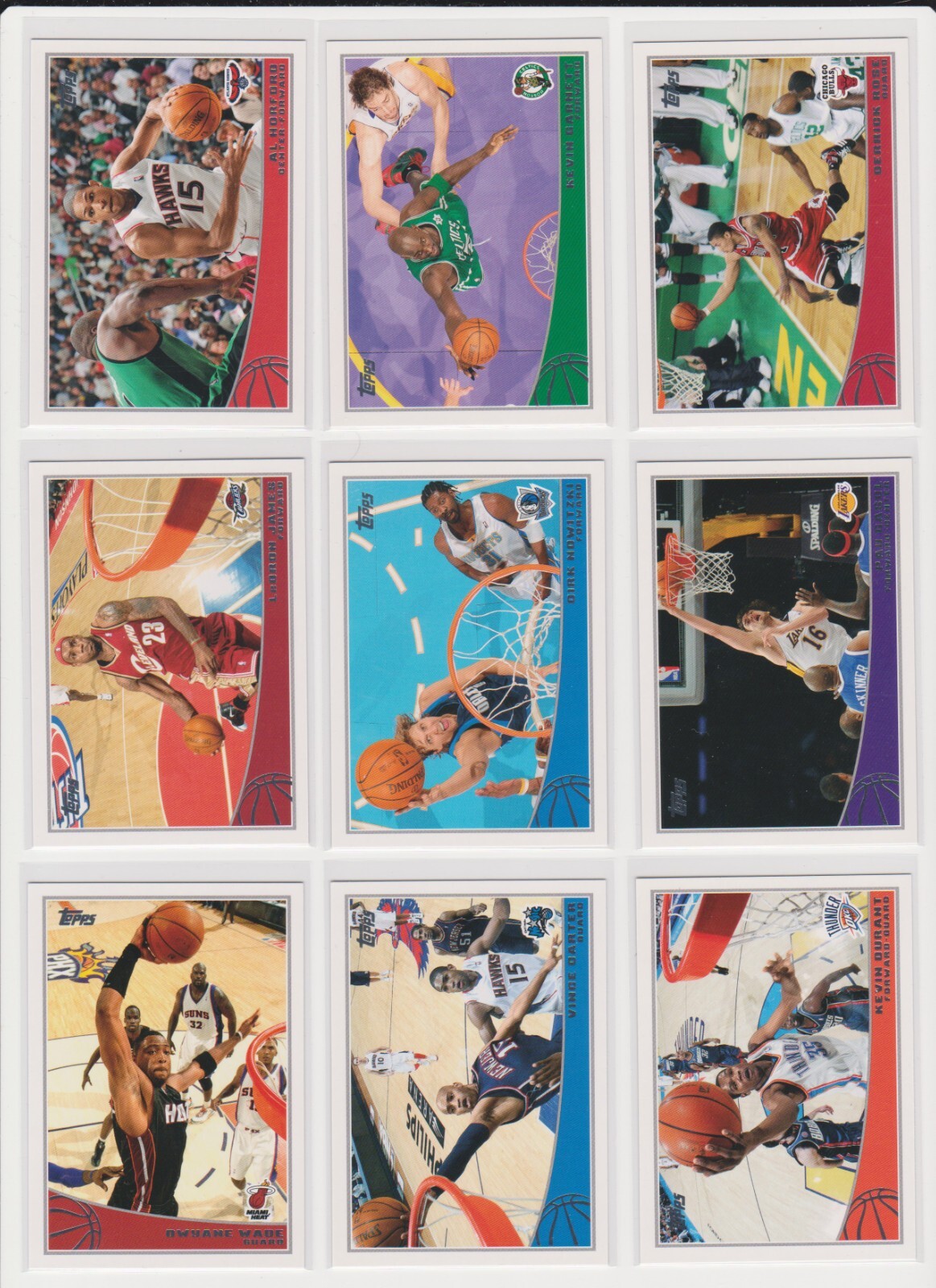 2009-10 Topps Basketball you pick NM base stars RC rookie inserts Hall of Famers