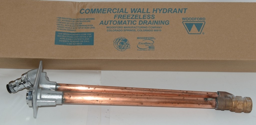 Woodford Model 67 Wall Hydrant P Inlet For Irrigation  Outdoor Watering