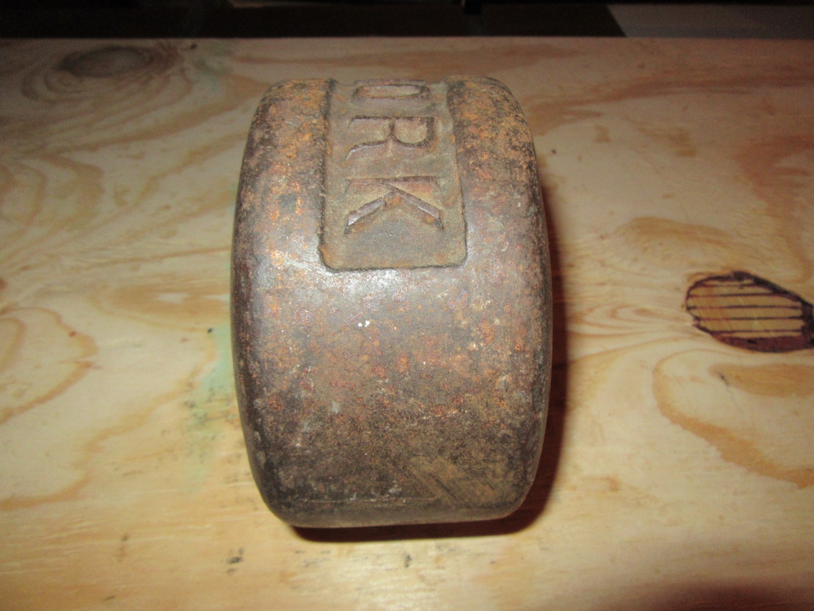 YORK Roundhead Half 45 Pound Blob Grip YORK Side 1st Generation