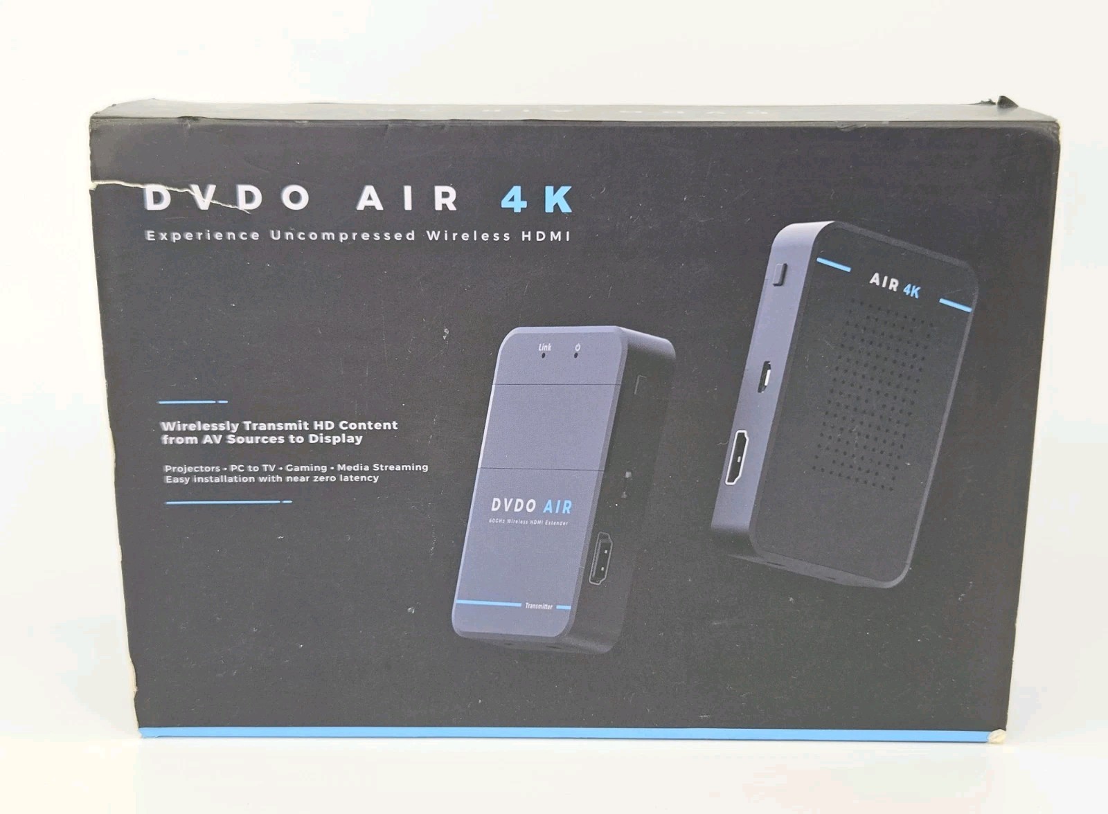 DVDO Air4K 60GHz Wireless HDMI Transmitter and Receiver Set