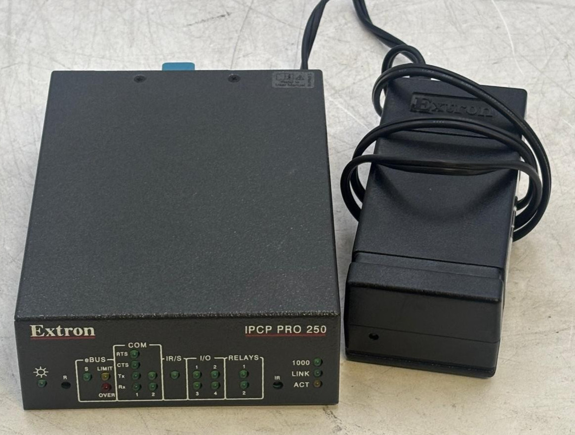 Extron IPCP Pro 250 IP Link Pro Control Processor w/ Power Supply
