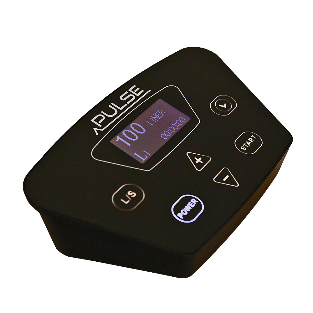 Pulse Crossdrive Tattoo Dual Machine Power Supply Liner Shader Unit LED Screen
