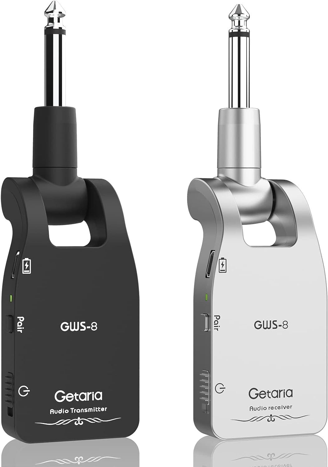 Upgraded Getaria 2.4GHZ Guitar Wireless System,Transmitter Receiver