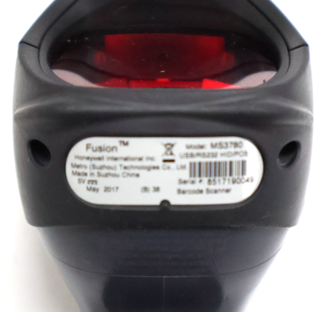 Honeywell MS3780 Fusion Omnidirectional Barcode Scanner w/ Stand