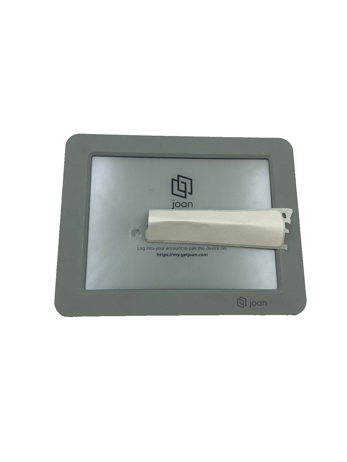 Visionect JOAN 6 Wireless Meeting Room Booking Management Device Gray Bad Screen