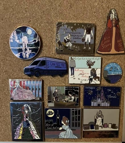 Taylor Swift Jewelry Brooch Unofficial Fantasy Pin