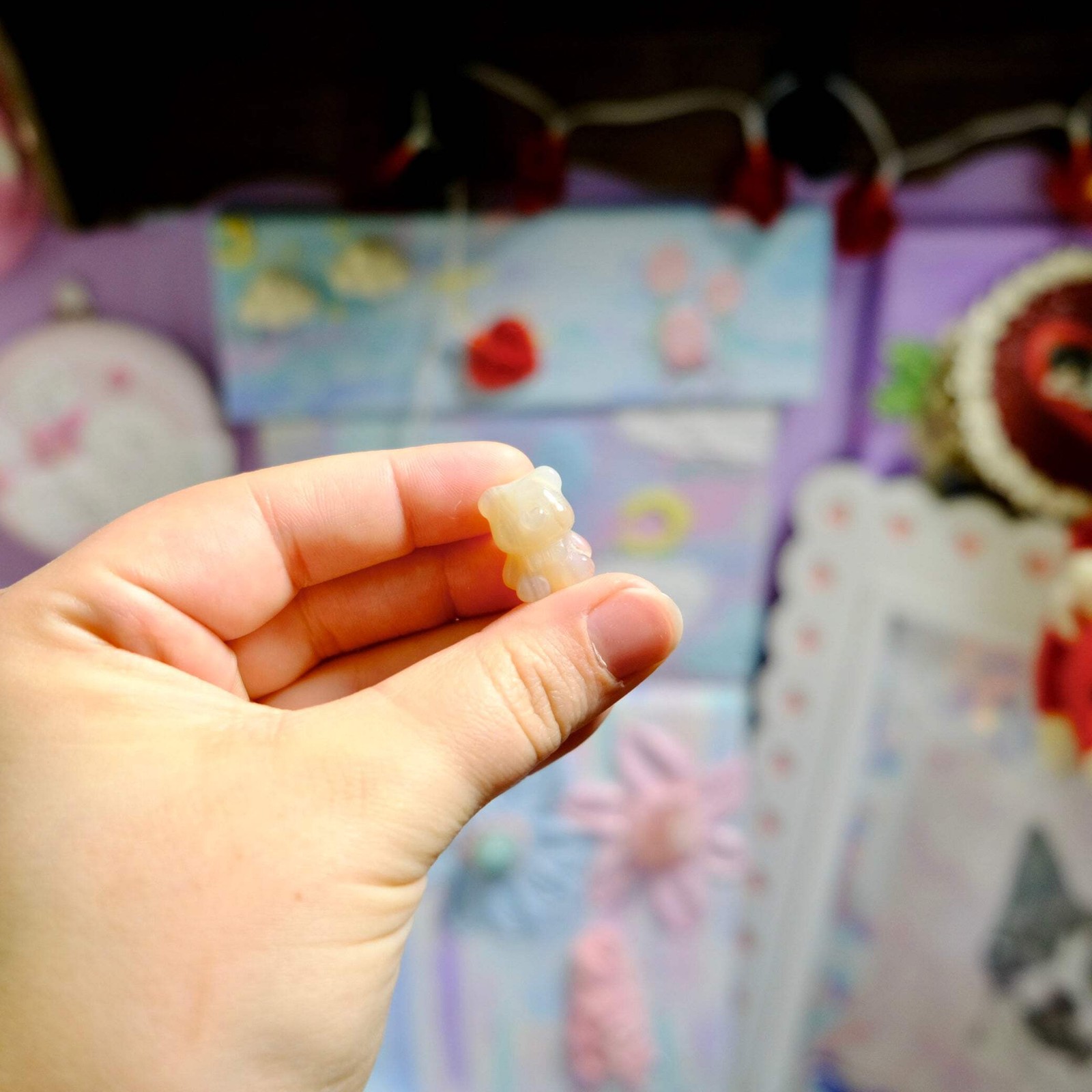 ✨ Flower Agate Mini Bears