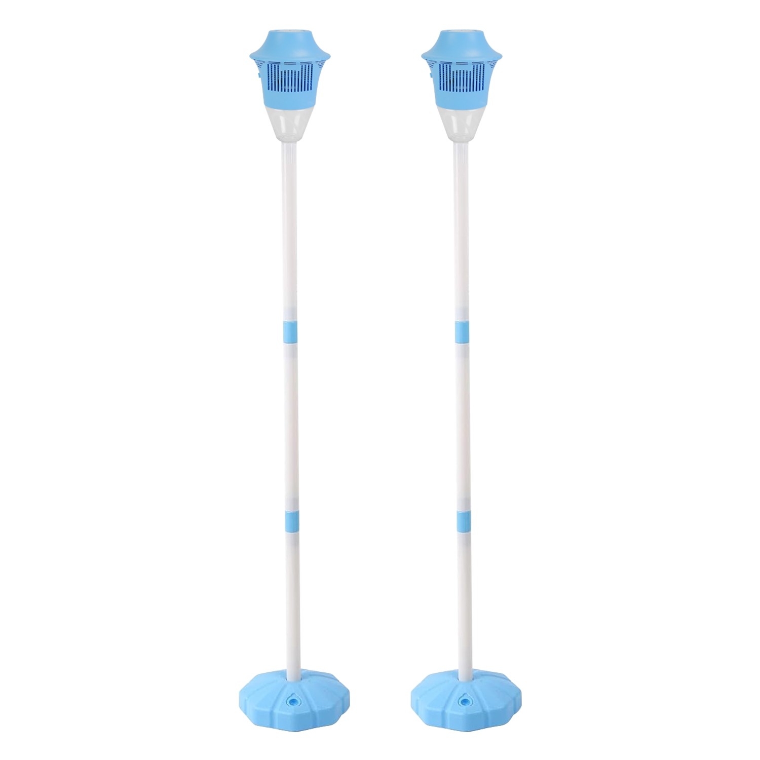 1/2PC Standing Bubble Machine & Colorful Lights Rechargeable Bubble Maker Stand