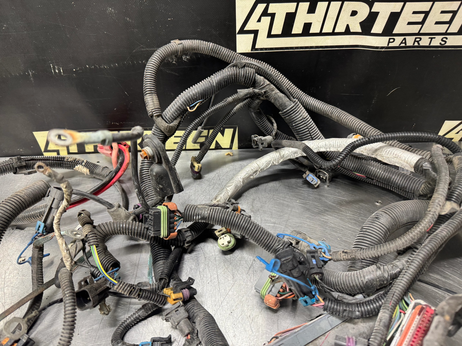 2002 C5 CORVETTE LS1 AUTO ENGINE HARNESS OEM #N445