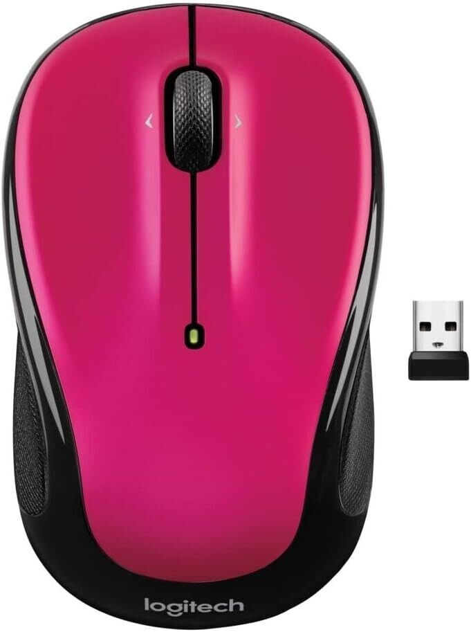 Logitech M325S Wireless Mouse (Brilliant Rose)