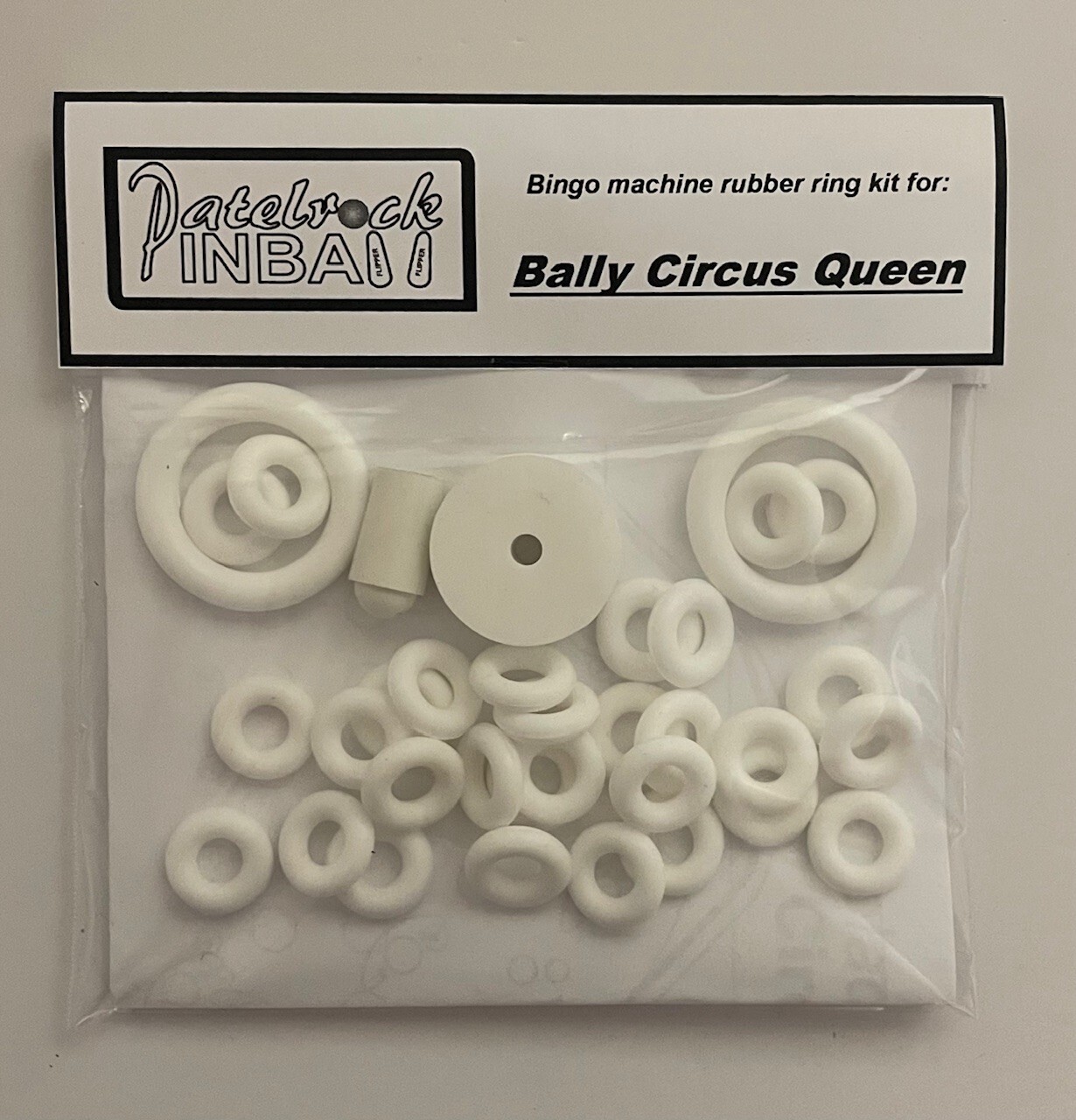 1960 Bally Circus Queen Pinball / Bingo Machine Rubber Ring Kit