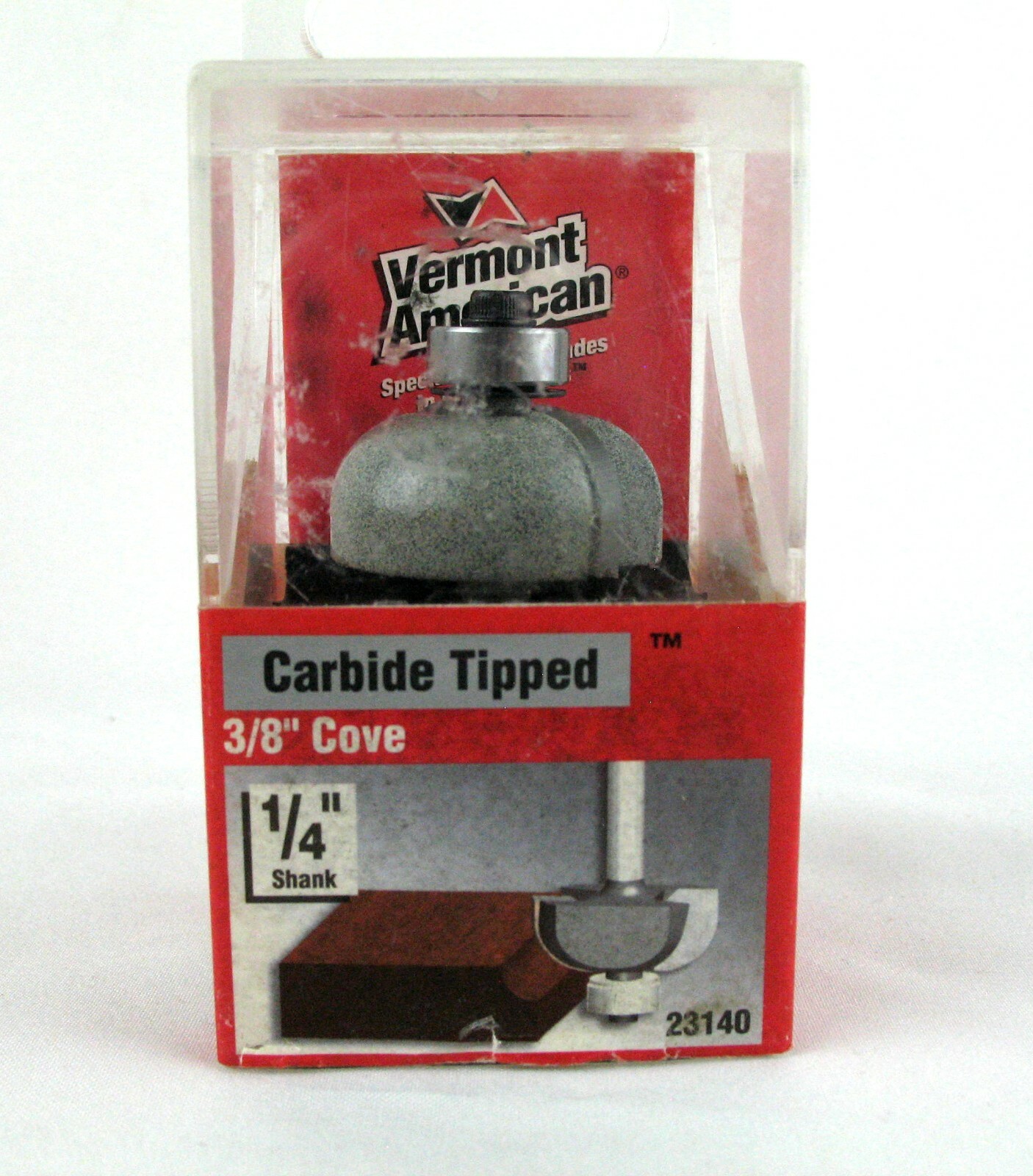 Vermont American 3/8" Cove Carbide Tipped Router Bit # 23140
