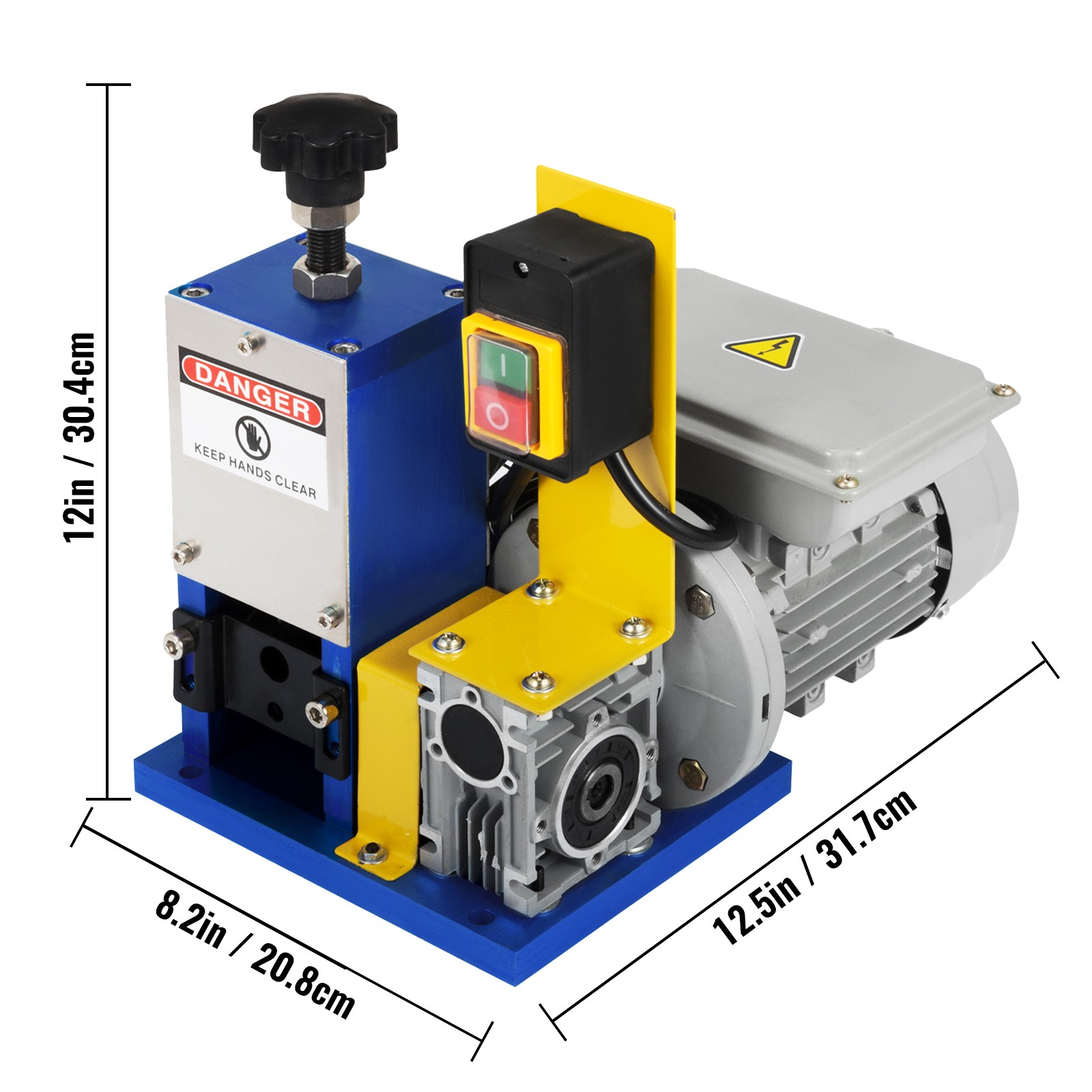 Uimoso Powered Electric Wire Stripping Metal Cable Stripper Machine copper scrap