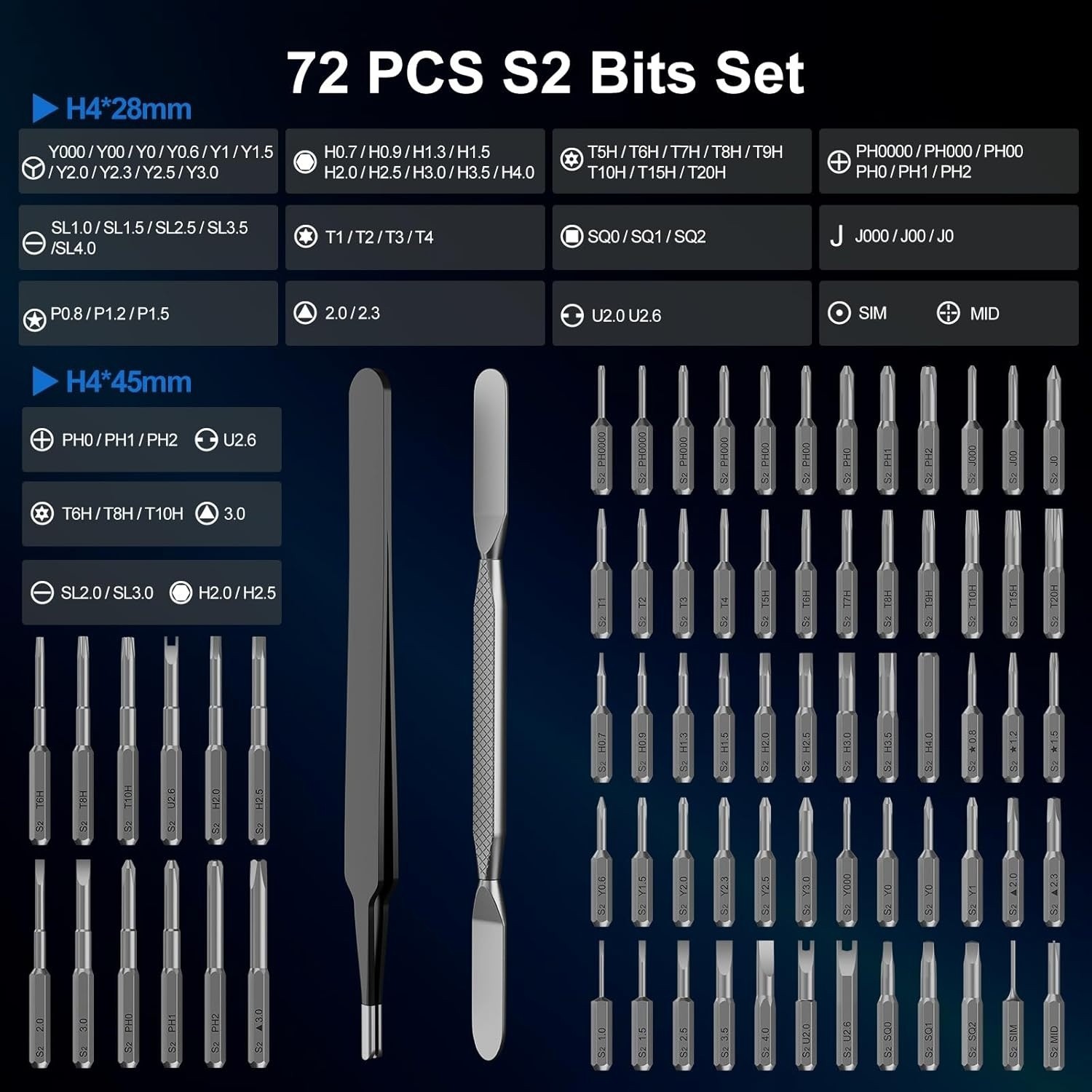 Hex Screwdriver Kit Bat